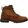 Rocky Legacy 32 Waterproof Western Lacer, BROWN, M, Size 9 RKW0382